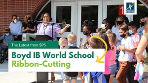 Yesterday, the doors of Boyd IB World School officially opened in Midtown. We cut the ribbon and began a new era for this historic school. ✂️ MORE: http://ow.ly/oUQG50G85UB | Springfield Public Schools, Springfield, MO