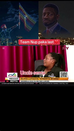 Olivia lutaaya agamaba tava mu NuP team Nup paka last #forupage #forupa