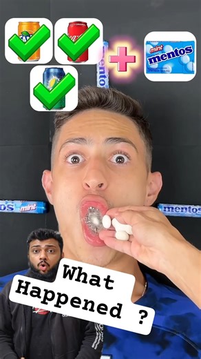 Triple Soda Mentos Challenge… Instant Explosion! 🤯 #viral #experiment #trend #shorts