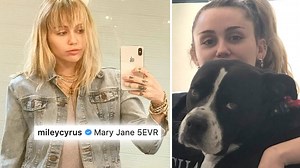 Miley Cyrus shares heartbreaking song dedicated to her dog ‘Mary Jane 5EVR’