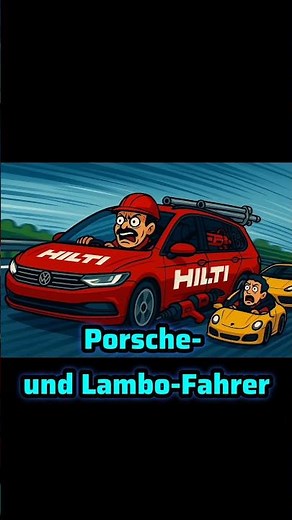 Typical Hilti Passat driver #hilti #vwpassat #passat #meme #cartoon #automobile