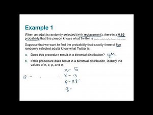 Section 5.2 (part 1) | Binomial Probability Distributions