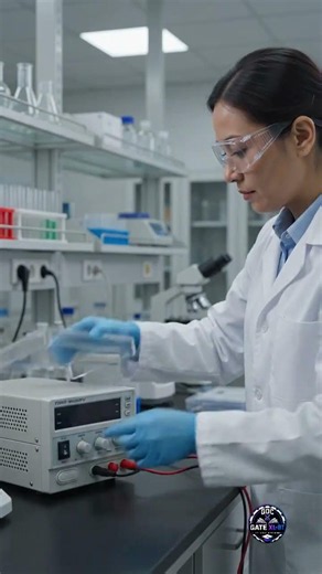 Gel Electrophoresis Explained in 60 Seconds | DNA Race 🧬 | GATE XL