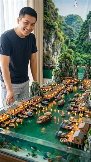 Miniature Underwater Cave Expedition: Exploring Hidden Depths & Mysterious Creatures