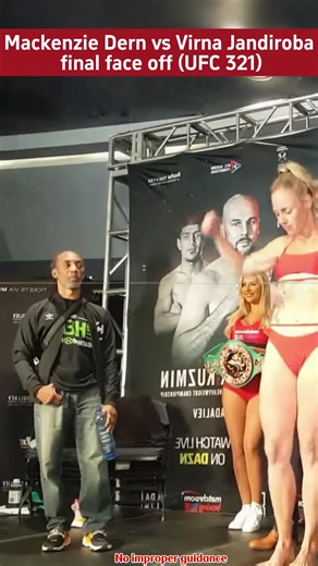 Mackenzie Dern's Final Weigh-In at UFC 321