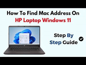 How To Find Mac Address On HP Laptop Windows 11