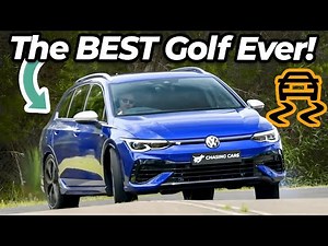 🚨🚨 The Golf R Is No Longer Boring! (2023 Wagon Review w/ Drifting & 0-100 Test)