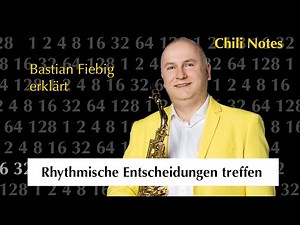 Bastian Fiebig erklärt: Rhythmische Entscheidungen treffen