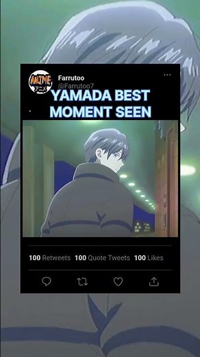 Yamada best moments seen #anime #yamada #bestmoments #edit