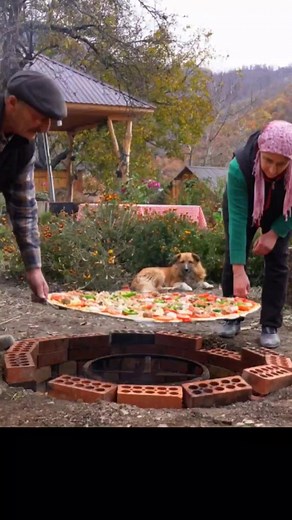 Giant Meatball Pizza Recipe | Traditional Underground Baking Method