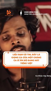 Khó mà tin đây ảnh là ca sĩ nước ngoài, bởi cách ảnh hát tiếng Việt hệt người bản xứ #VIPS #canhhongphai #RahulKumar | Bản quyền Việt Nam - VIPS