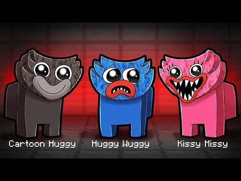 Imposter Huggy Wuggy AMONG US! (Minecraft)