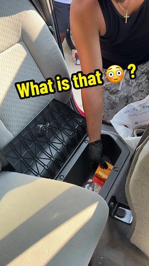 This vehicle had quite a few surprises Vehicle came in for a Full Interior Detail ✅Deep Vacuum ✅Door panels, dash, and console properly cleaned and conditioned ✅Clean and condition leather seats ✅Extraction on seats and carpet ✅Windows and door jambs ✅Steam Clean ✅Free air freshener Detailing products used ☑️Z-007 Tornador Mini 🤩 @tornadortools ☑️Terminator enzyme spot and stain, carpet bomber, finisher peroxide 🤩 @psdetailproducts ☑️Mytee Hp60 🤩 @myteeproducts ☑️IK Foam Sprayer and IK Multi 