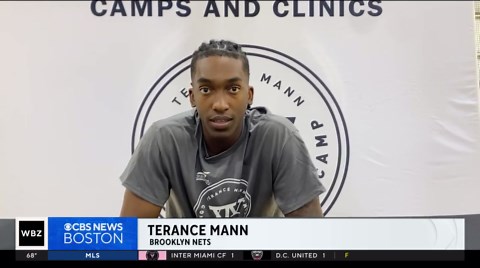 Brooklyn Nets player Terance Mann hosts basketball camp in Westford