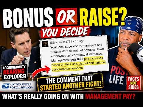🔥 Management Says It's NOT A Bonus... USPS Workers Disagree