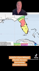 Milton is already a hurricane!! I will be on TV tonight and until the storm moves out, jacket off… | Tom Terry, WFTV