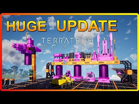 HUGE UPDATE! - New Weapons and Planet Settings in TerraTech Worlds Beta Gameplay EP25