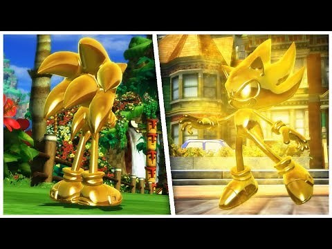 Sonic Generations ✪ Gold Sonic & Super Gold Sonic Mod