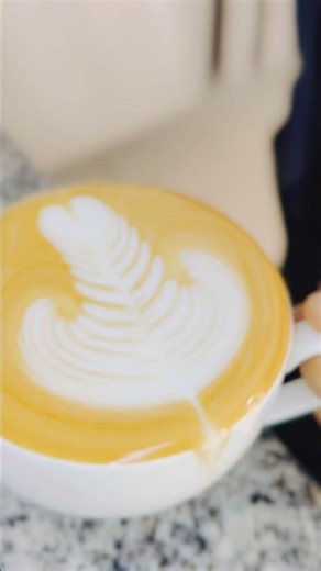 Perfect Rosetta Latte Art 😍 #shorts #coffee