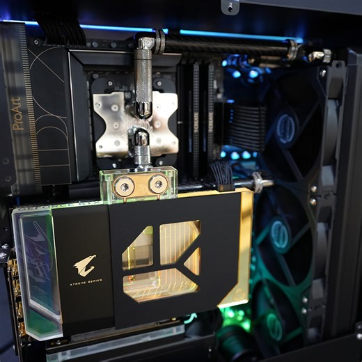 2.1K views · 48 reactions | Absolute Impact Video  #pcbuild #singularitycomputers #custombuild #watercooledpcaustralia #pcsetup #liquidcooling #watercoolingpc #buildvideo #techvideo #absolutecase #absoluteimpact #absoluteimpactcase #watercooling | Singularity Computers | Facebook