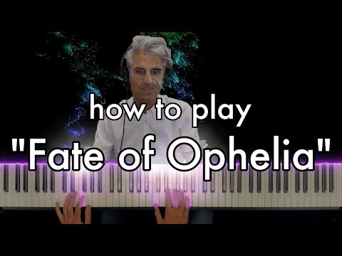 Taylor Swift - "The Fate of Ophelia" EASY piano tutorial