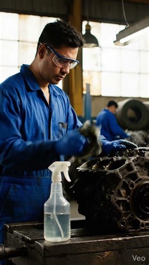 #car engine rust removal video