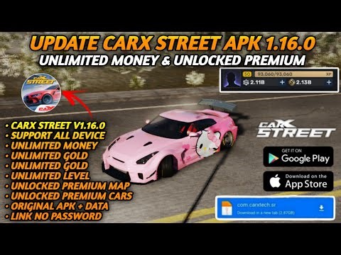 CarX Street Mod APK - CARX STREET v1.16.0 MOD APK DOWNLOAD Unlimited Money | Android & IOS 🔥