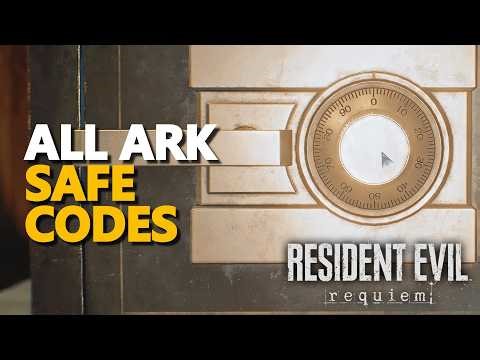 All ARK Safe Codes Resident Evil Requiem 9