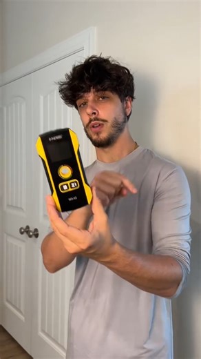 Avoid costly mistakes and dangerous surprises with this rechargeable wall scanner. Quickly detect metal, wood, AC live wires, and copper pipes—then mark the exact drill spot with the built-in positioning hole. | Diplomatick.com