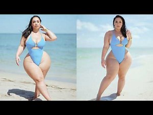 Selene Castle 🔥 Stunning Curvy Bikini & BBW Bikini Looks | Iconic Plus Size Model Curvy