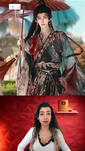 PURE VISUAL! Young Handsome Cosplay! People's Reactions ❤️ #publicreaction #cosplay #wow #hanfu