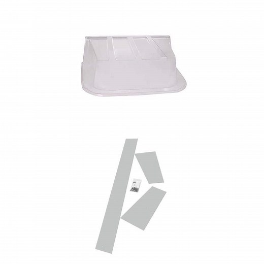 53 in. W x 38 in. D x 16 in. H Window Well Cover and 53 in. W x 38 in. D Siding Adapter Kit - The Home Depot