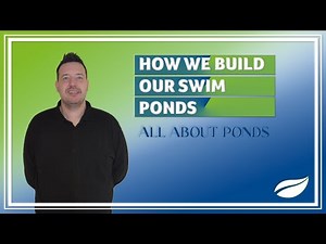 How do you build a swimming pond?