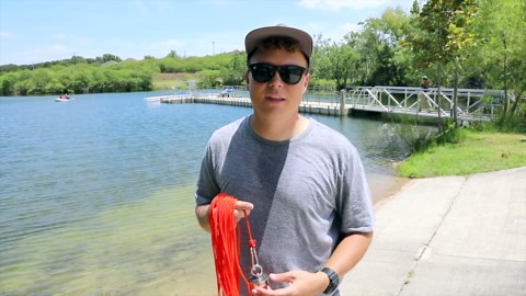 Dropping a Giant Magnet Into the Lake Reveals Shocking Finds...