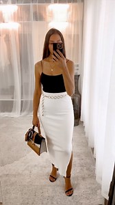 Watch Elevated everyday outfit with maxi skirt and bodysuit on Amazon Live