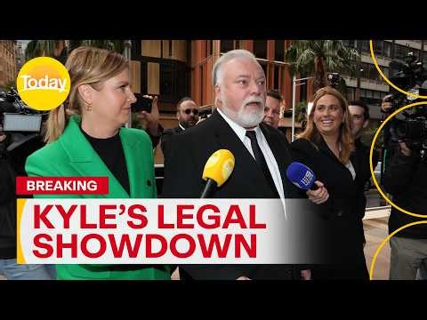 Kyle Sandilands in court as legal battle with former employer begins | Today Show Australia