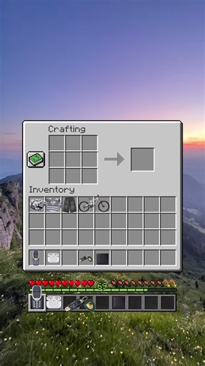 Mountainbiking Adventures in Minecraft