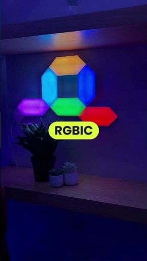 What is the difference between RGB and RGBIC Smart Lights?