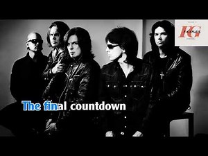 EUROPE THE FINAL COUNTDOWN KARAOKE ORIGINAL NADA TURUN 1 OKTAV