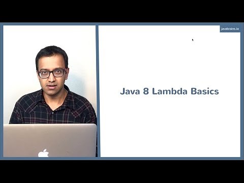 Java 8 Lambda Basics 1 - Introduction