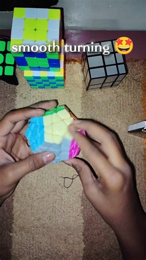 Finally Megaminx Unboxing 😍 | New Puzzle Added to Collection 🔥#puzzle #rubikscube #trending