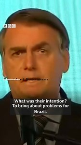 309K views · 5.7K reactions | Brazil's president says non-governmental organisations may be setting fires in the Amazon to embarrass the government after they cut funding. https://bbc.in/2zfUz86 | BBC News | Facebook