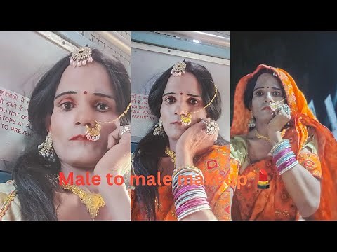 Men wearing women saree#boytogirl #shorts #mtf