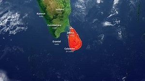Sri Lanka Zoom Map 2D