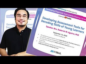 VIBAL LIVE | Developing Assessment Tools for Decoding Skills of Young Learners