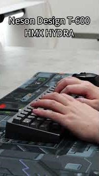 Neson Design T-600 HHKB Grey HMX HYDRA Typing Sound ASMR #keyboard #asmr #typing