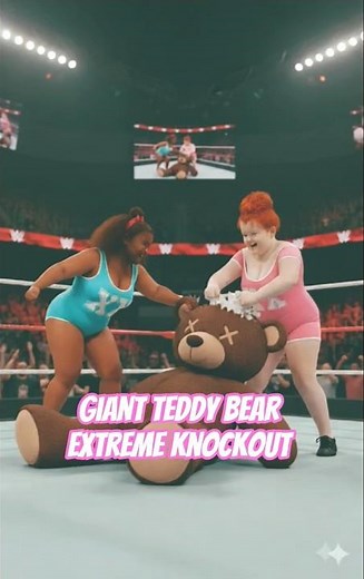 Giant Teddy Bear Extreme Knockout Preview (2025); (Ai)