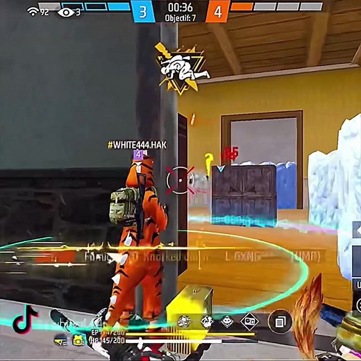 WHITE444 vs L-GANG PVP Battles: Free Fire Indonesia