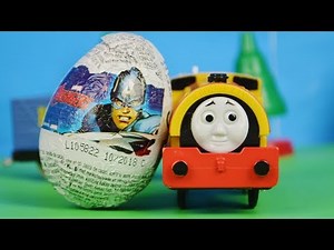 AVENGERS SURPRISE EGG World's Strongest Engine 473: Thomas and Friends