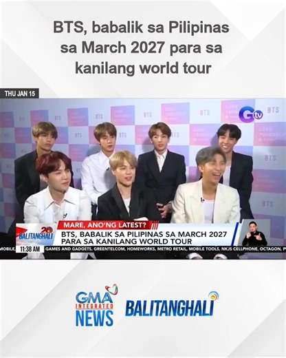 Army bombs up, Filo-ARMYs! Dahil after almost ten years magbabalik-Pilipinas ang global super group na BTS! | GMA News